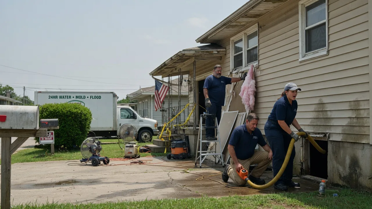 Water Damage Repair in Richeyville, PA near me